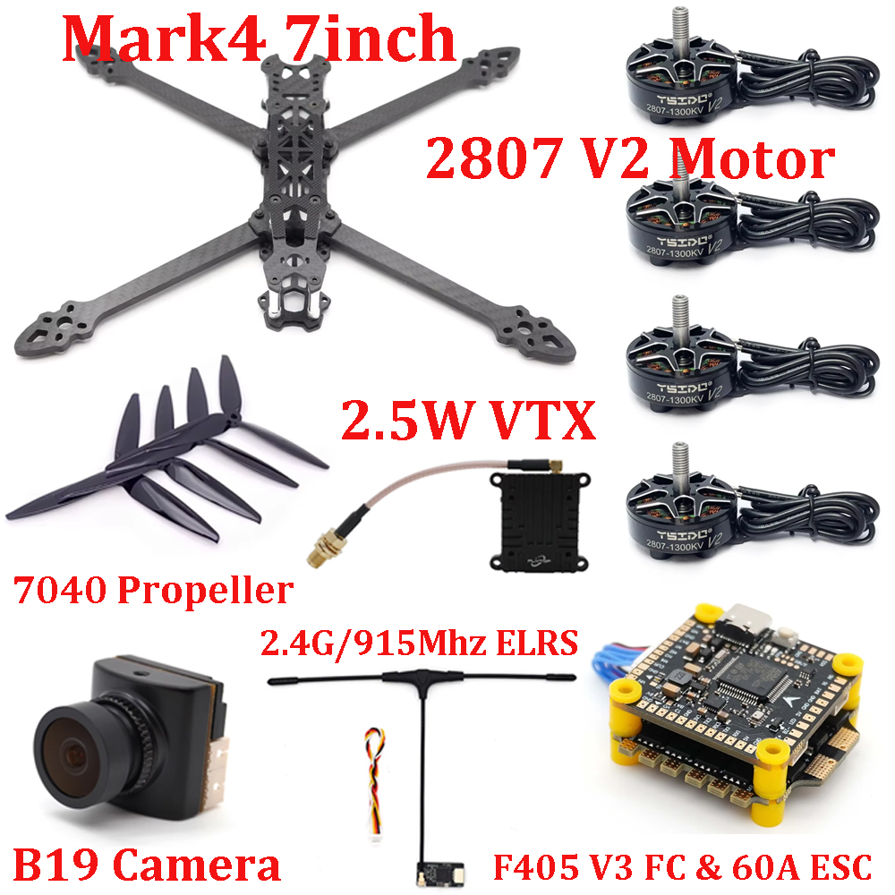 Drone Power Distribution Board - Mark4 7inch Frame Kit F405 V3