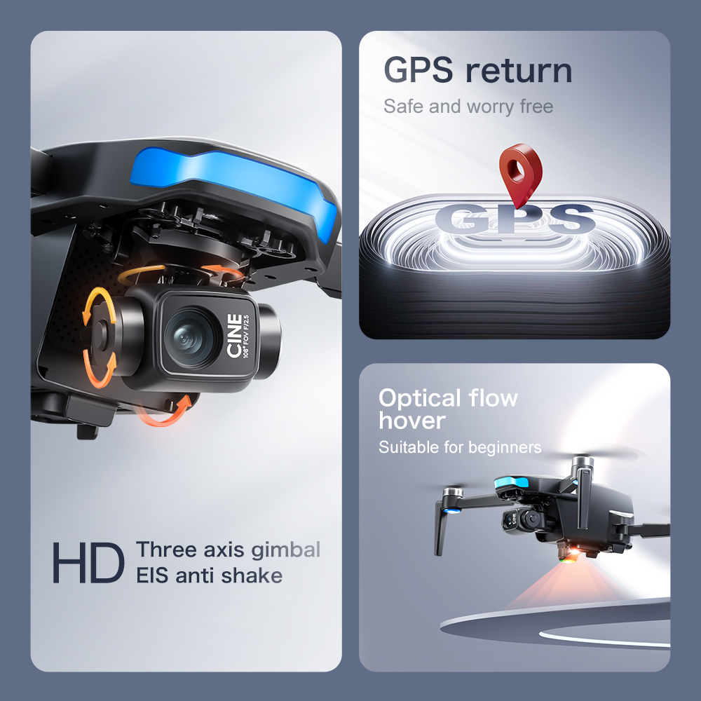Original S-X1 GPS Drone 8KHD p - огляд і ціна Jjrc Drone X12