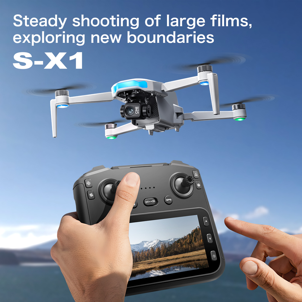 Original S-X1 GPS Drone 8KHD p - огляд і ціна Jjrc Drone X12