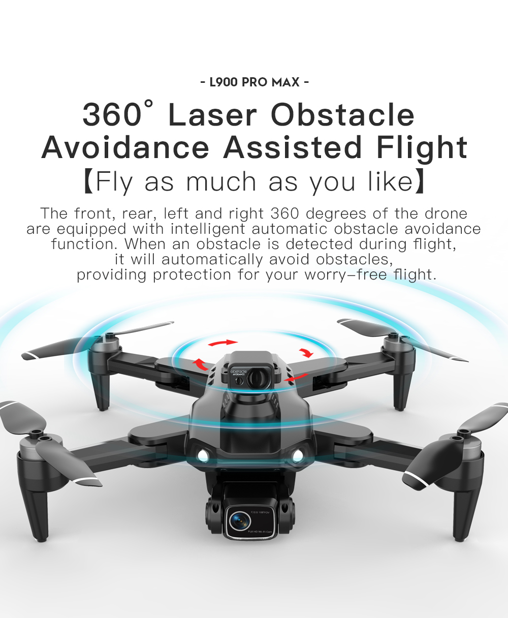 LYZRC L900 PRO MAX Laser Obsta - огляд і ціна Drone Gps Mount